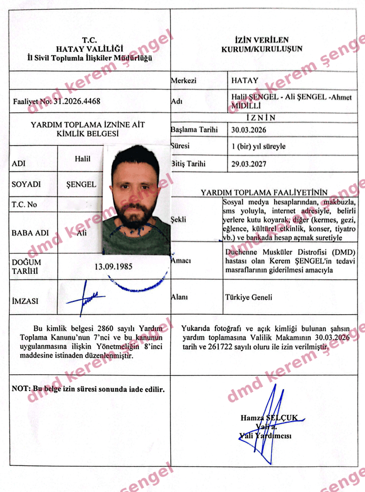 Valilik İzin Belgesi